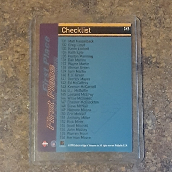 New England Patriots Team Logo Collector's Card - Picture 2 of 2